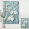 Designart - Pastel Magnolia II - Floral & Botanical Premium Canvas Wall Art